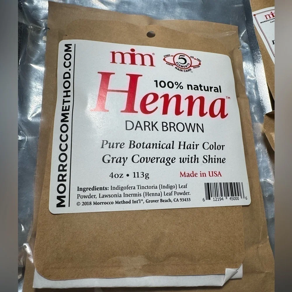 Morocco Method Henna - Amla Powder - Indigo - detox set